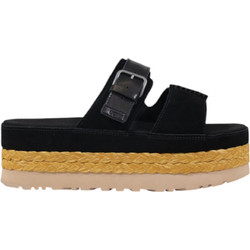UGG Aubrey Καλοκαιρινές Γυναικείες Πλατφόρμες Ψηλές Μαύρες 1167451-BLK