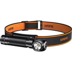 Superfire TH04-S Επαναφορτιζόμενος Φακός Κεφαλής Εργασίας IP43 1000lm
