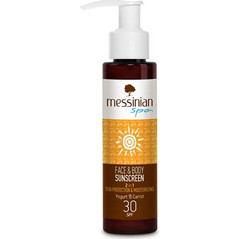 Messinian Spa Yoghurt & Carrot Αντηλιακό Γαλάκτωμα Σώματος SPF30 100ml