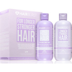Hairburst Longer Stronger Curly Σετ Περιποίησης Μαλλιών Conditioner 350ml + Σαμπουάν 350ml