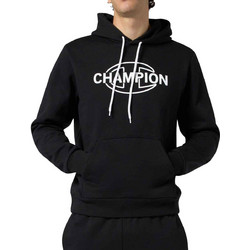 Champion Ανδρικό Αθλητικό Φούτερ με Κουκούλα Μαύρο 221647-KK001