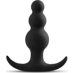Blush Anal Adventures Platinum Πρωκτικές Μπίλιες 7.6cm Μαύρες