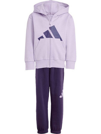 Adidas Παιδικό Σετ Φόρμας Μωβ Λιλά JX8772