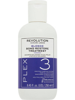 Revolution Blonde Plex 3 Σαμπουάν για Επανόρθωση για Ταλαιπωρημένα Μαλλιά 250ml