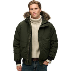Superdry Ανδρικό Μπουφάν Χειμωνιάτικο Παρκά Χακί M5011930A-1KM