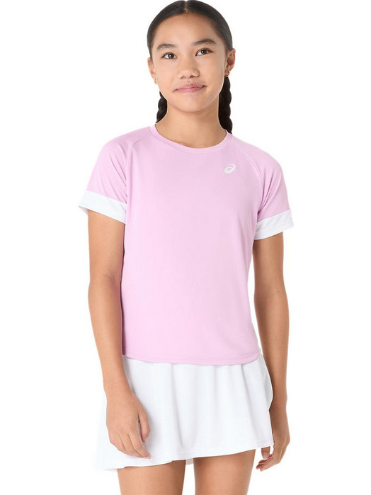 ASICS Παιδικό T-Shirt Κοντομάνικο Ροζ 2044A045-701