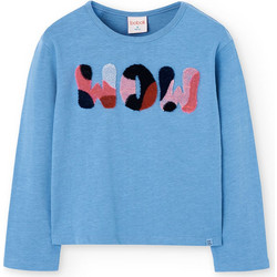 Boboli Παιδικό T-Shirt Μακρυμάνικο Γαλάζιο 432043-2624