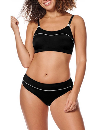 Amoena Bikini Set Μπουστάκι Μαύρο 71734-71735