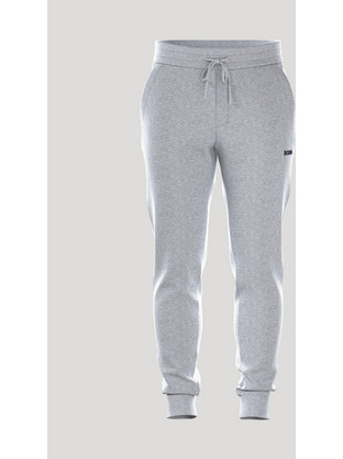 Bjorn Borg Essential 4 Ανδρικό Παντελόνι Φόρμας Fleece με Λάστιχο Γκρι 10004143-ME005