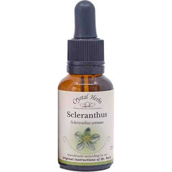 Crystal Herbs Scleranthus Ανθοΐαμα σε Σταγόνες για Αποφασιστικότητα 25ml