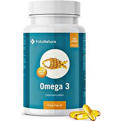 FutuNatura Omega 3 Ιχθυέλαιο 1000mg 150 Μαλακές Κάψουλες