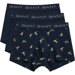 Gant Ανδρικά Μποξεράκια Σετ 3Pack Navy Μπλε 3GU902533043-410