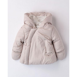 iDo Παιδικό Μπουφάν Χειμωνιάτικο Puffer Ροζ 4A223-0521