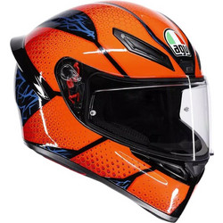 AGV K1 S Speedarmor Black Orange Blue Κράνος Μηχανής Full Face 1500gr