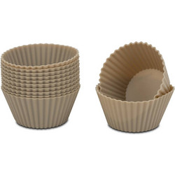 Nava Misty Φόρμες Ζαχαροπλαστικής Σιλικόνης για Muffin / Cupcake Στρογγυλές 3.5x6.5cm 12τμχ 3.5X6.5X6.5CM
