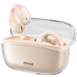 Wekome WS-08 Ακουστικά Bluetooth Beige