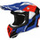 Airoh Aviator Ace 2 Shield Blue Red Gloss Κράνος Μηχανής Motocross 1250gr