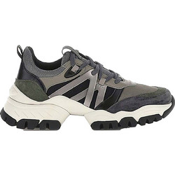 Stonefly Γυναικεία Sneakers Chunky Μπεζ Γκρι 223041DRD