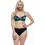 Lucero Bikini Set με Ενίσχυση Μαύρο Πράσινο 180856J