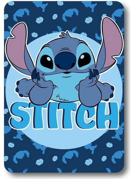 Dimcol Stitch 18 Κουβέρτα Κούνιας Fleece 100x140 Μπλε