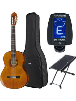 Yamaha C40 Natural Bundle