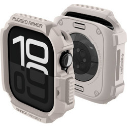 Spigen Rugged Armor V2 Πλαστική Θήκη για Apple Watch 11 / 10 42mm Μπεζ