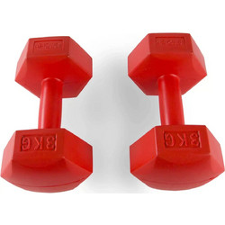 4FIZJO 5618 Σετ Βαράκια Εξάγωνα Neoprene 2x3kg
