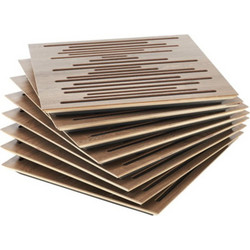 Vicoustic Wavewood Ultra Lite Ηχοαπορροφητικά Φύλλα 59.5x59.5cm 8τμχ Brown Oak