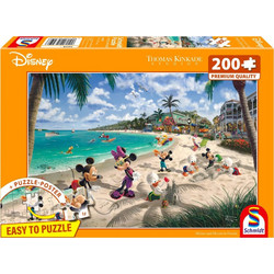Puzzle Schmidt Kinkade Disney Mickey and Minnie in Florida 200 Κομμάτια