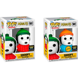 Funko Pop! Television Peanuts 1681 Snoopy & Chase Limited Edition Exclusive 6τμχ