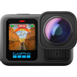 GoPro Hero13 Ultra Wide Edition Action Camera 5.3K Υποβρύχια με WiFi και Οθόνη 2.3" Μαύρη