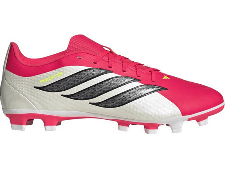 Adidas Predator Club MG JS0349 Ποδοσφαιρικά Παπούτσια με Τάπες Μπεζ Κόκκινα