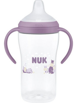 Nuk Perfect Match Hippo Εκπαιδευτικό Μπιμπερό 6m+ 260ml