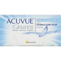 Acuvue 15θήμεροι Φακοί Επαφής Αστιγματικοί Σιλικόνης Υδρογέλης με Φίλτρο UV 6τμχ