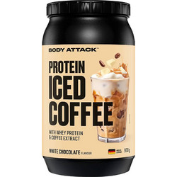Body Attack Protein Iced Coffee White Chocolate Πρωτεΐνη Ορού Γάλακτος 900gr