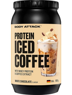 Body Attack Protein Iced Coffee White Chocolate Πρωτεΐνη Ορού Γάλακτος 900gr