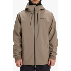 Quiksilver Ανδρικό Μπουφάν Χειμωνιάτικο Softshell Μπεζ EQYJK04185