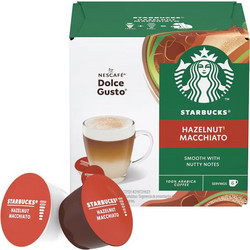Starbucks Κάψουλες Latte Hazelnut Macchiato Συμβατές με Μηχανή Dolce Gusto 12τμχ