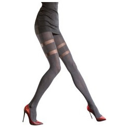 Fiore Junea Καλσόν Ριγέ Ανθρακί S4U247