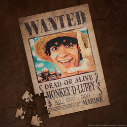 Puzzle Cinereplicas One Piece Wanted Luffy 96 Κομμάτια