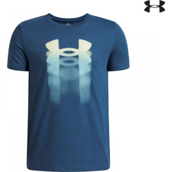 Under Armour Παιδικό T-Shirt Μακρυμάνικο Πετρόλ 6009280-498