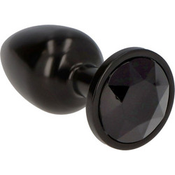 Toyz4lovers Metal Πρωκτική Σφήνα Diamond Plug 7cm Μαύρη