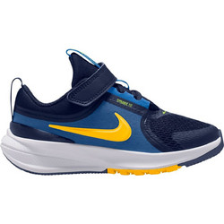 Nike Star Runner 5 Παιδικά Αθλητικά Παπούτσια για Τρέξιμο Navy Μπλε Κίτρινα HF7005-403