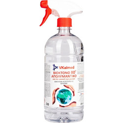 VKalmed Βιοκτόνο 80% Αντισηπτικό Spray Χεριών 1lt