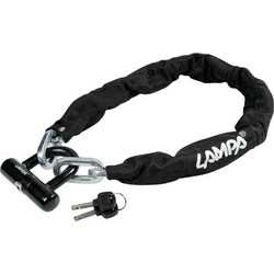 Lampa 9067.2 Αντικλεπτική Αλυσίδα Μηχανής με Κλειδαριά 90cm 10mm Μαύρη