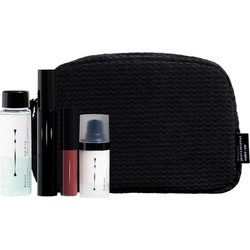Radiant Eye & Lip Make Up Remover 50ml + De-Puffing Eye Cream 15ml + 01 Black & Ultra Stay Lip Color No09 Mascara