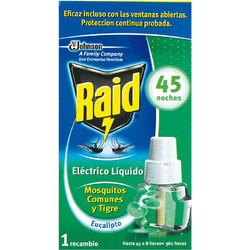Raid Eucalyptus Ανταλλακτικό Υγρό Απωθητικής Συσκευής για Κουνούπια