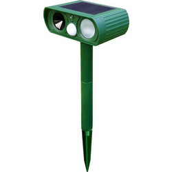 Solar Ultrasonic PX-1009 Ηλιακό Απωθητικό για Αρουραίους Γάτες & Ποντίκια με Υπερήχους & Φως Εξωτερικού Χώρου