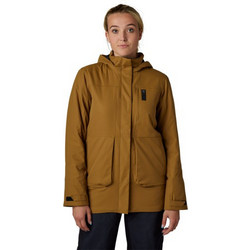 Fox Racing Γυναικείο Μπουφάν Χειμωνιάτικο Softshell Μακρύ Καφέ 29986-213