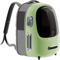 PETKIT Breezy 2 Σακίδιο Πλάτης Μεταφοράς Γάτας Πράσινο 33x30x45cm